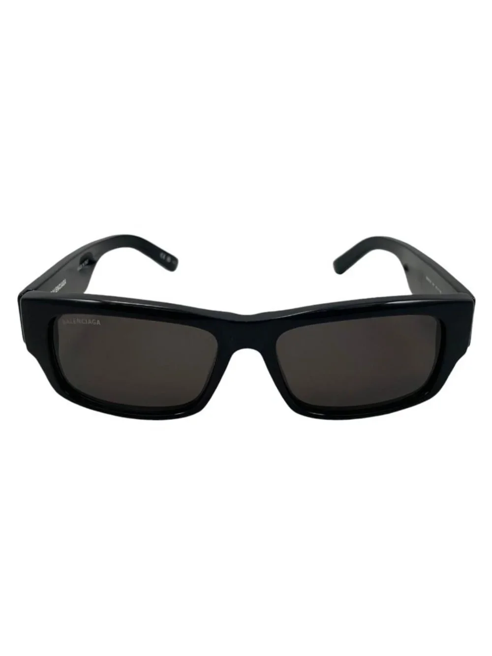 Balenciaga Sunglasses Logo Black White Eyewear